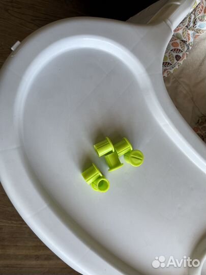 Стульчик для кормления babyton 2 в 1 трансформер