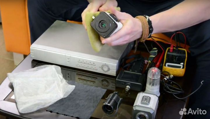 Ремонт систем видеонаблюдения, домофонии, лвс