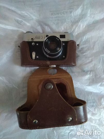 Фотоаппарат зенит ет. фэд 3. чайка 3