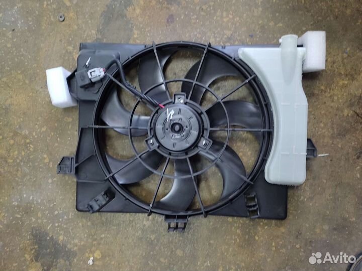 Электровентилятор Hyindai Solaris KIA Rio (10)