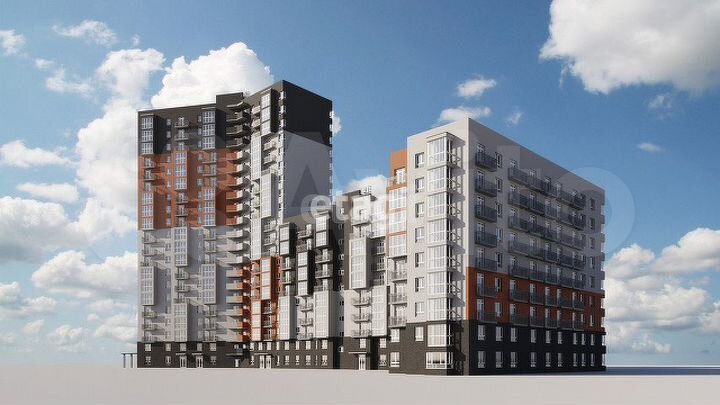 Квартира-студия, 18,3 м², 12/20 эт.