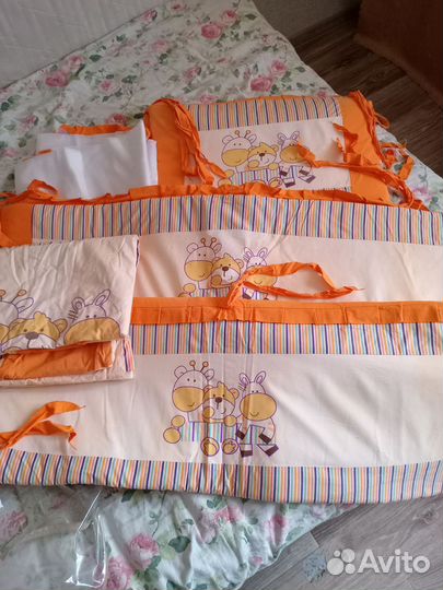 Балдахин с набором в кроватку