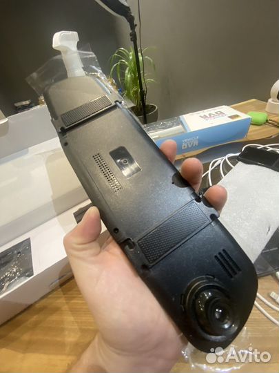 Видеорегистратор зеркало с камерой заднего вида