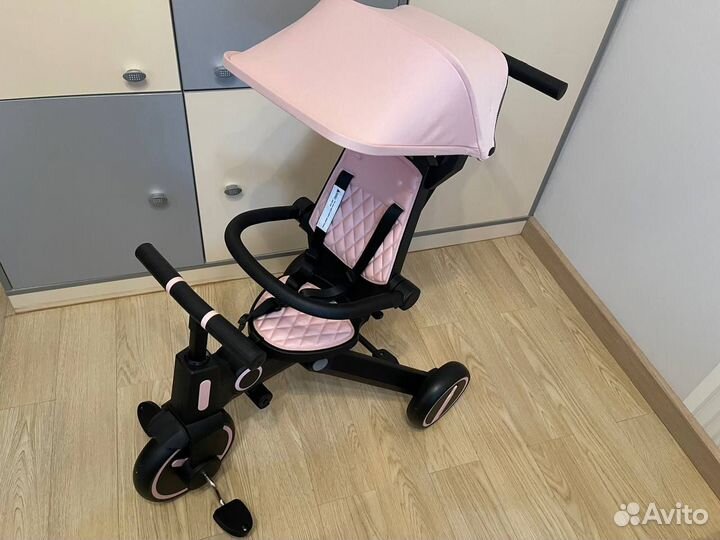 Трехколесный велосипед Bebelux с ручкой 7 в 1