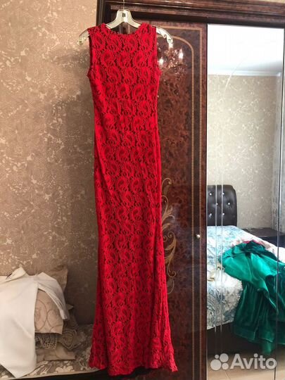 Вечернее платье в пол