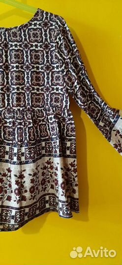 Блузка next туника для девочки 128 р-р