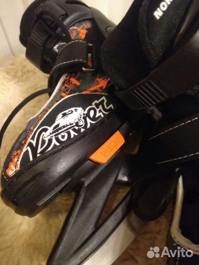 Коньки детские раздвижные 26-30