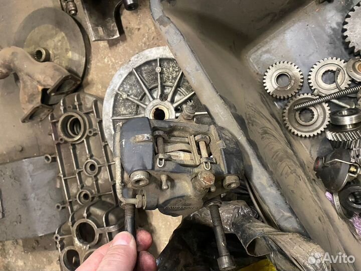 Запчасти для снегохода брп