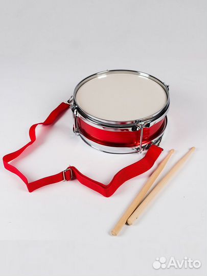 Барабан детский палочки в комплекте