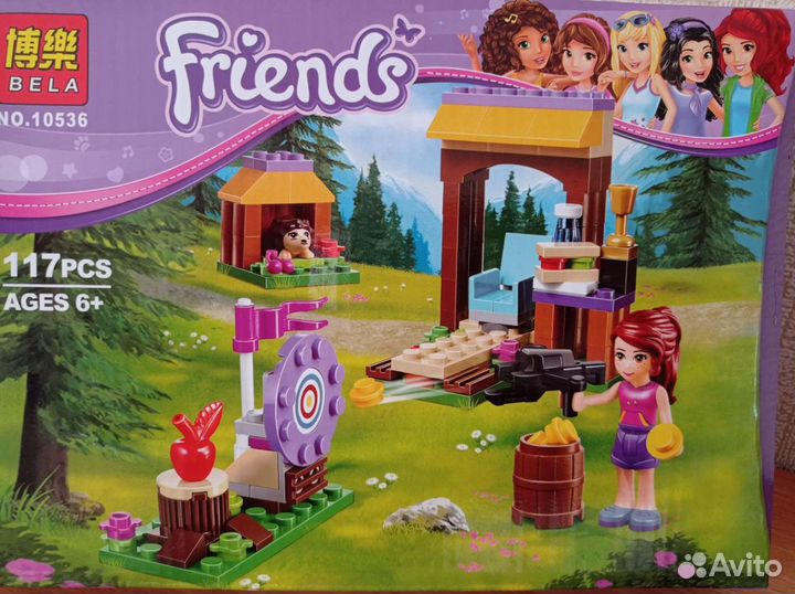 Конструктор Friend 10536 Спортивный Лагерь