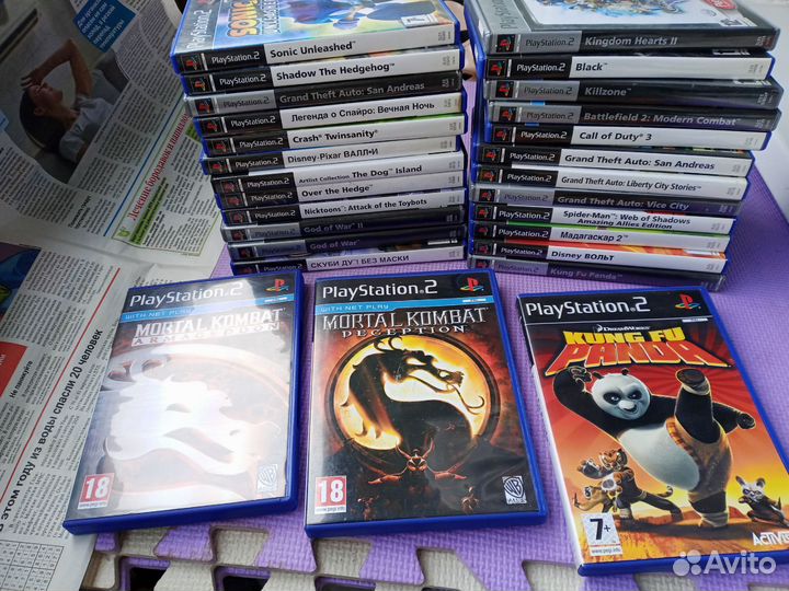 PlayStation 2 оригинальные