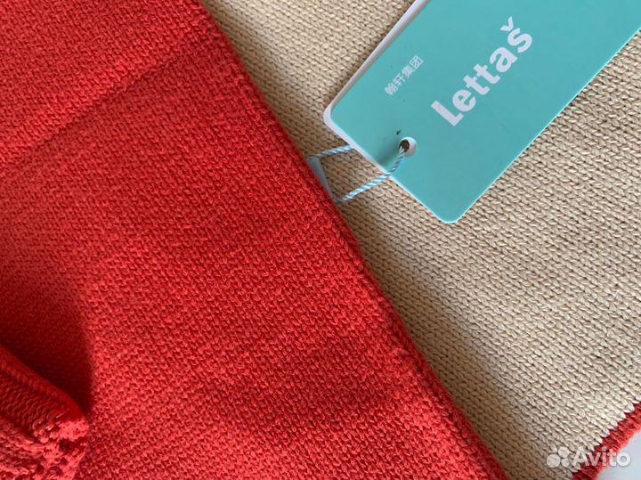 Комплект детский шапка и шарф 100 хлопок