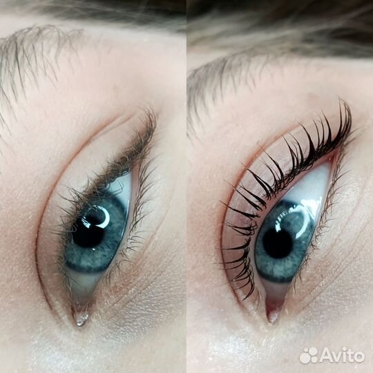 Ламинирование и Velvet ресниц