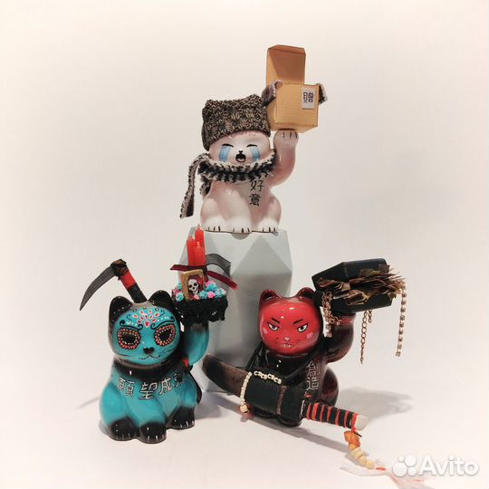 Статуэтки Манеки Неко (Maneki Neko)