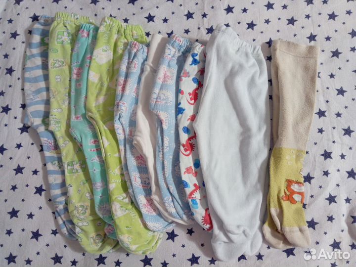 Детские вещи пакетом на мальчика 56-74 (0-9)