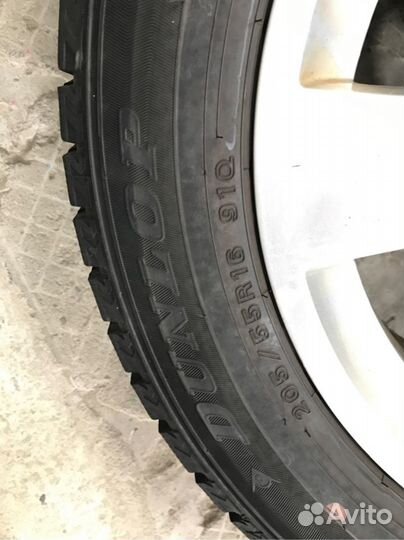 R16 Dunlop Winter Maxx 205/55, PCD 5x112 DIA 66.6