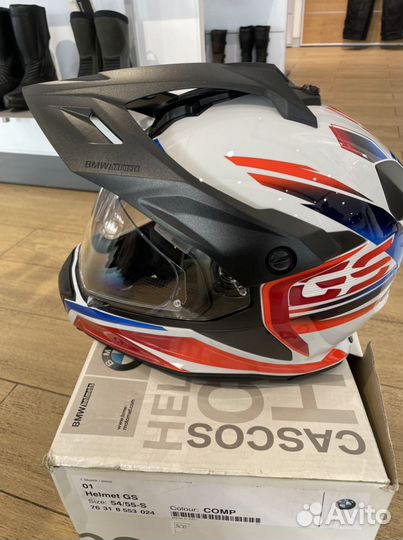 Шлем BMW GS Carbon цвет comp размер 54/55 S