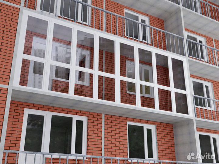 Остекление лоджий и балконов