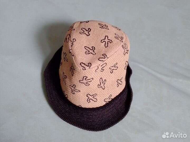 Соломенная шляпа детская