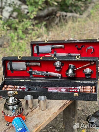 Шашлычный набор в кейсе
