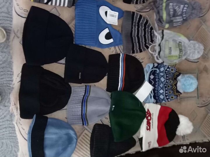 Новые шапки детские для мальчиков