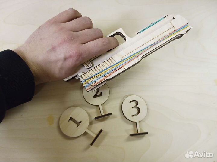 Пистолет резинкострел