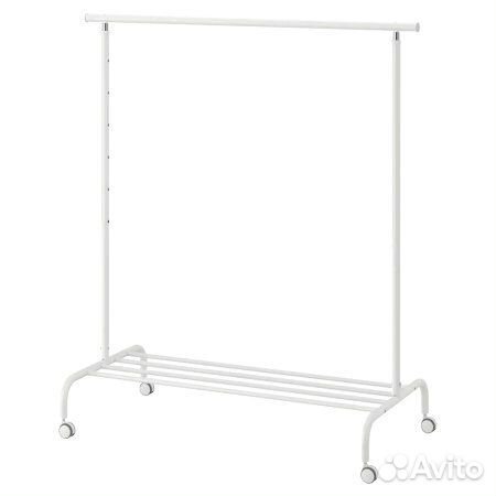 Вешалка напольная IKEA белая