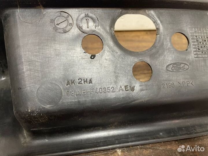 Накладка на порог багажника Ford Focus седан