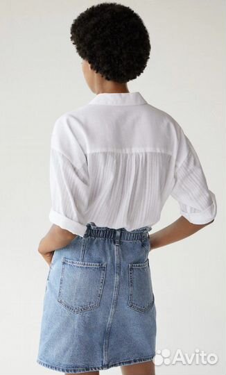 Юбка джинсовая mango S