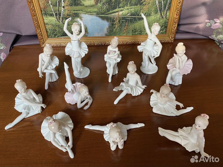 Статуэтки фарфор балерины