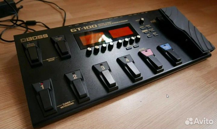 Гитарный процессор эффектов boss gt-100