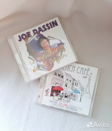 CD Джо Дассен Пиаф Жан Габен Ив Монтан и др. диски