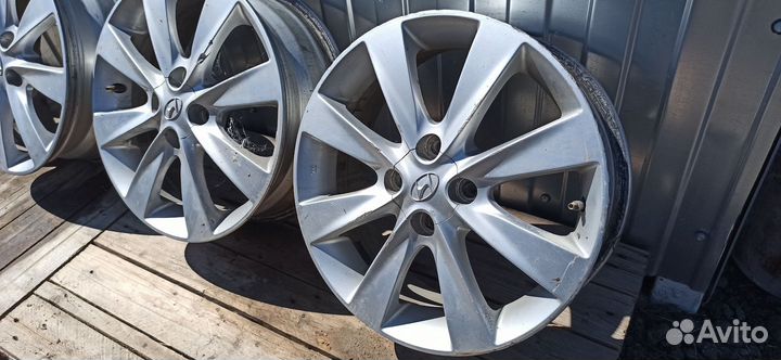 Оригинальные диски Hyundai Solaris R16