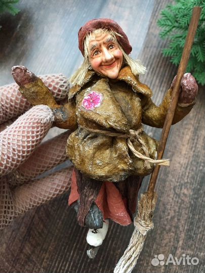 Ватные игрушка на елку