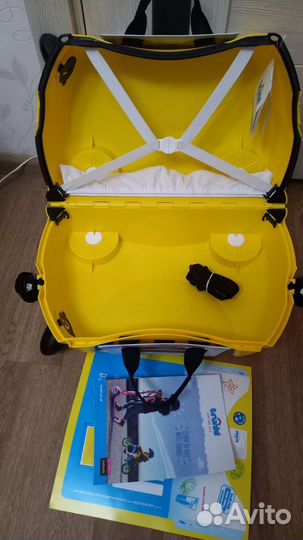 Trunki детский чемодан 4колёса+Самсонит рюкзак