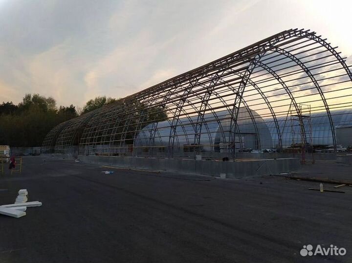 Каркас ангара Арки 12м