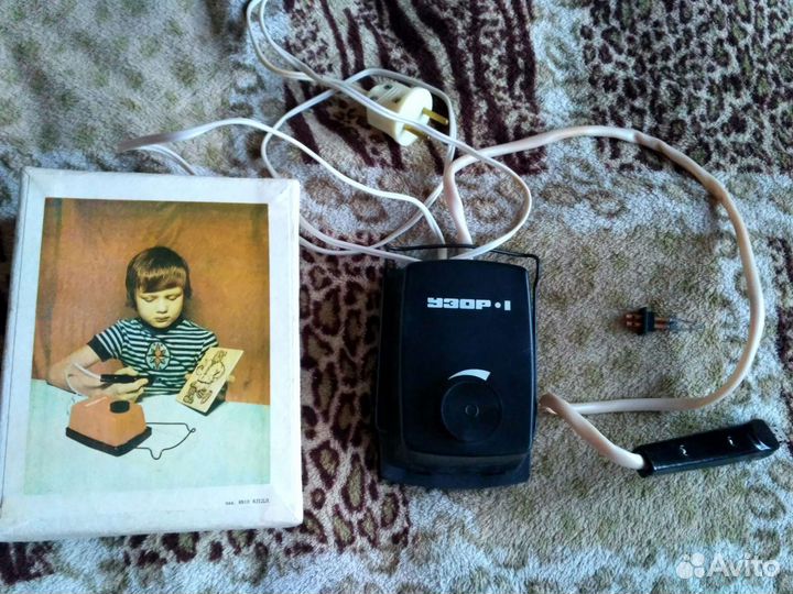 Электроприбор для выжигания по дереву Узор 1