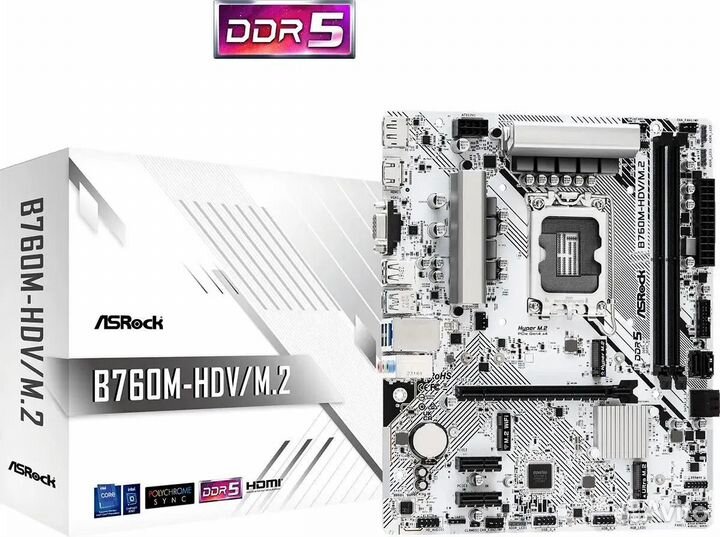 Материнская плата Asrock B760M-HDV/M.2