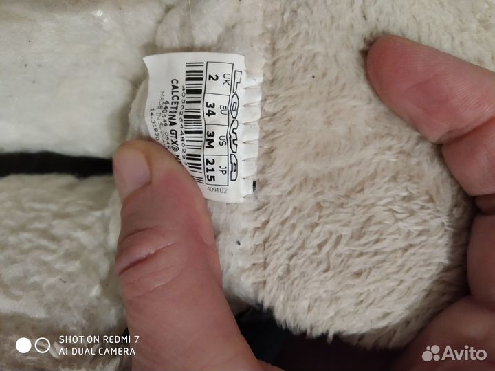 Ботинки Lowa 34 зима, деми 4 пары