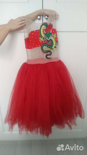 Платье балетное концертное