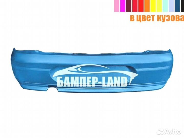 Бампер задний ваз 2110 Седан Новый любой цвет