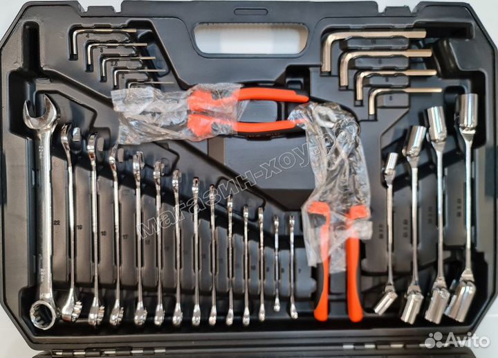 Набор инструментов головки ключи 137 шт