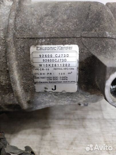 Компрессор кондиционера Nissan Note E11 HR16DE