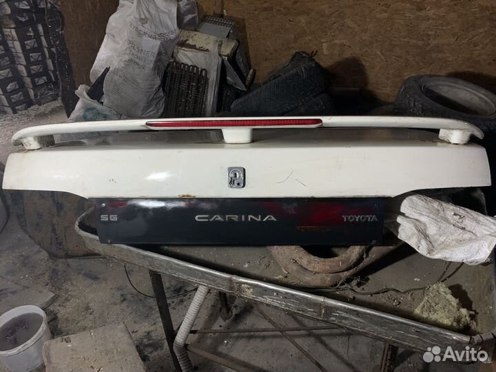 Передний Бамбер Toyota carina и другие запчасти