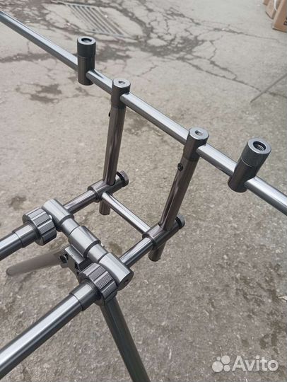 Род под на 4 удилища, нержавейка