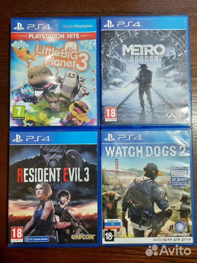 Диски на ps4