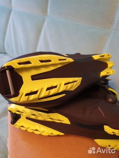 Новые лыжные ботинки fisher speedmax jr skate 37