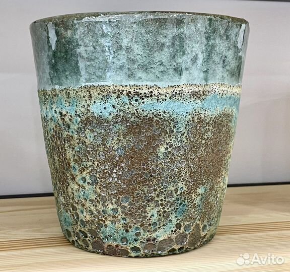 Кашпо для цветов керамическое