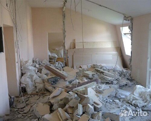 Демонтаж 2-комнатной квартиры