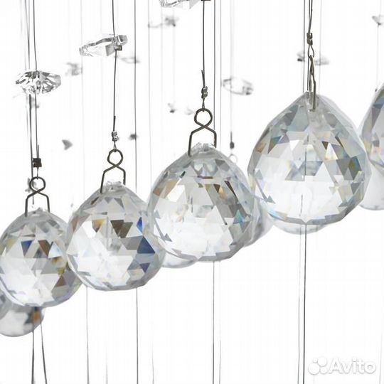 Каскад 71307/6 GU10 40Вт хром 60х30х85 см